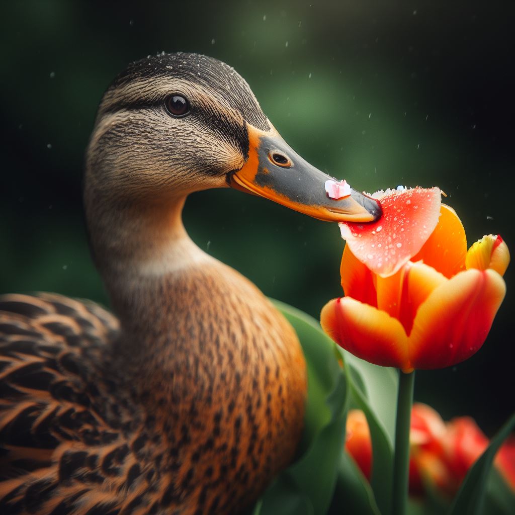 Are Tulip Petals Safe For Ducks