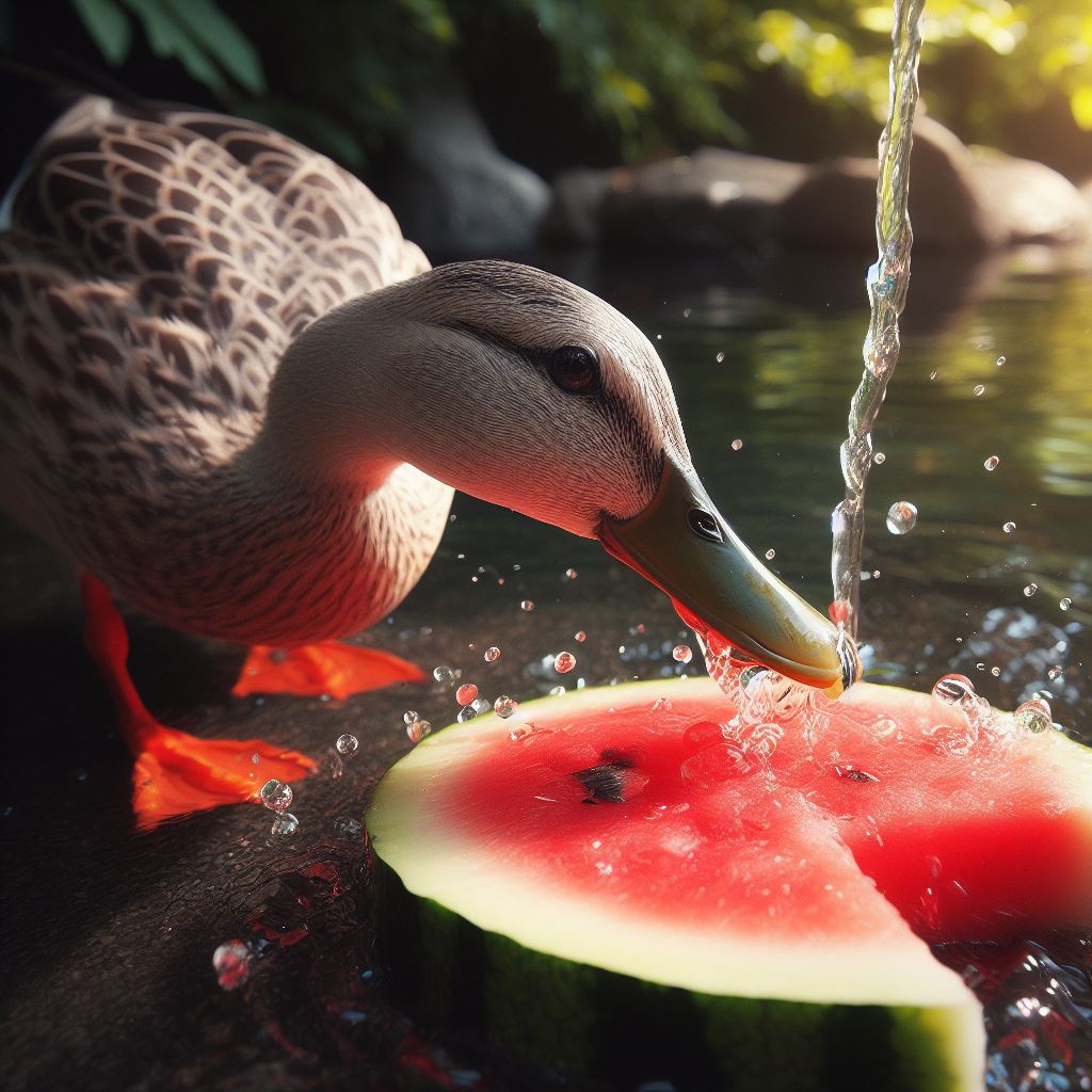 Are Watermelons Safe for Ducks