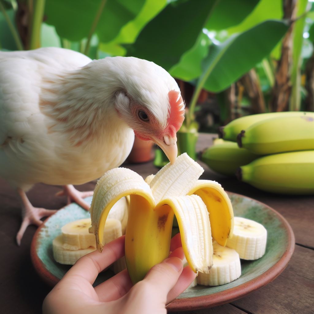 Banana Treats For Chickens