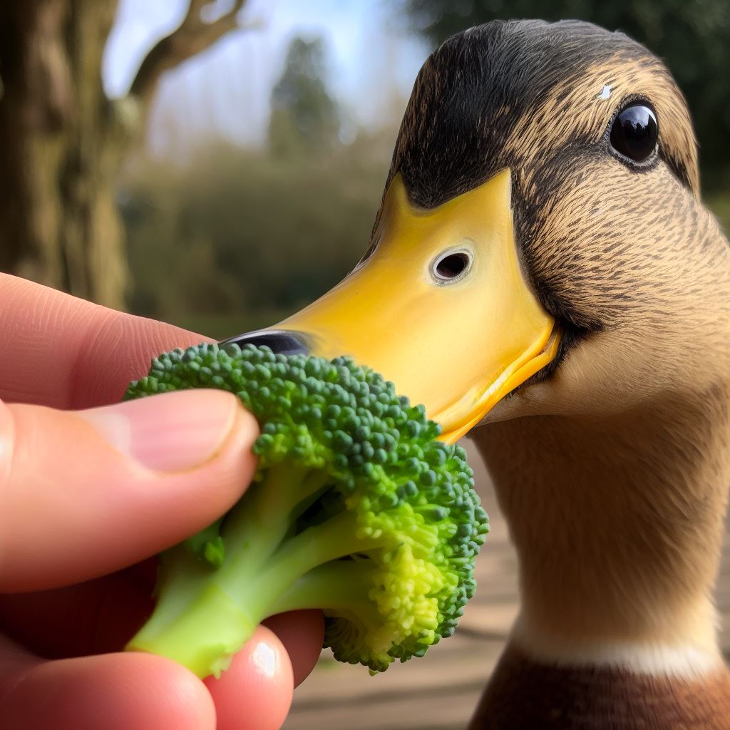 Broccoli For Adult Ducks