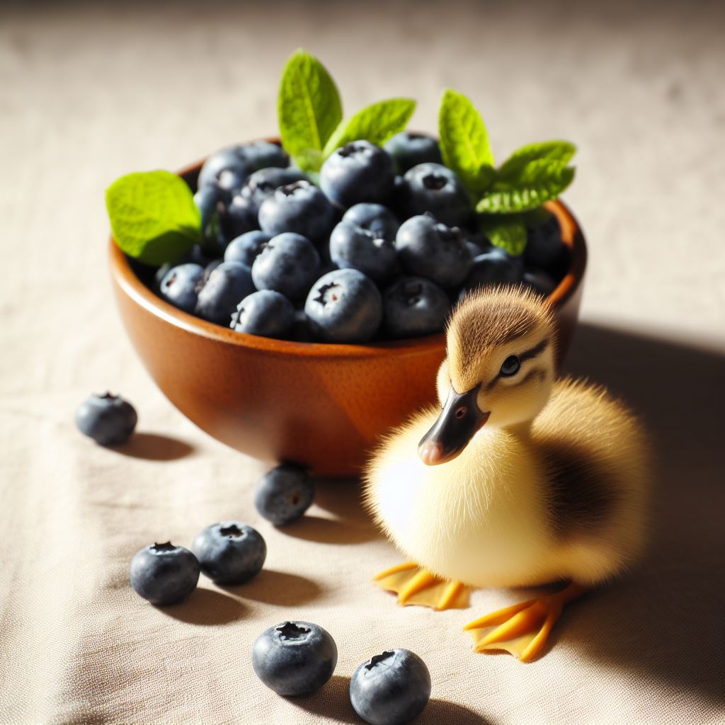 Can Ducklings Eat Blueberries