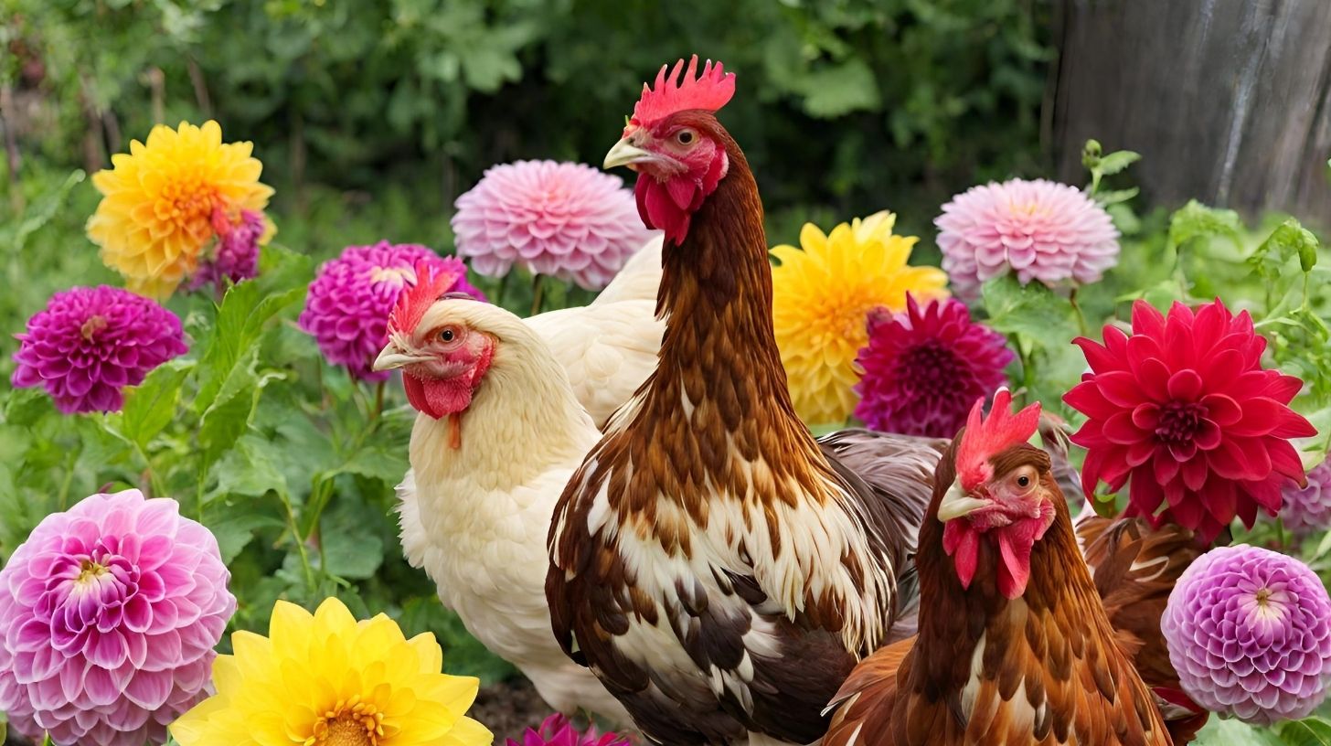 Can I Feed Dahlia Flowers to Chickens