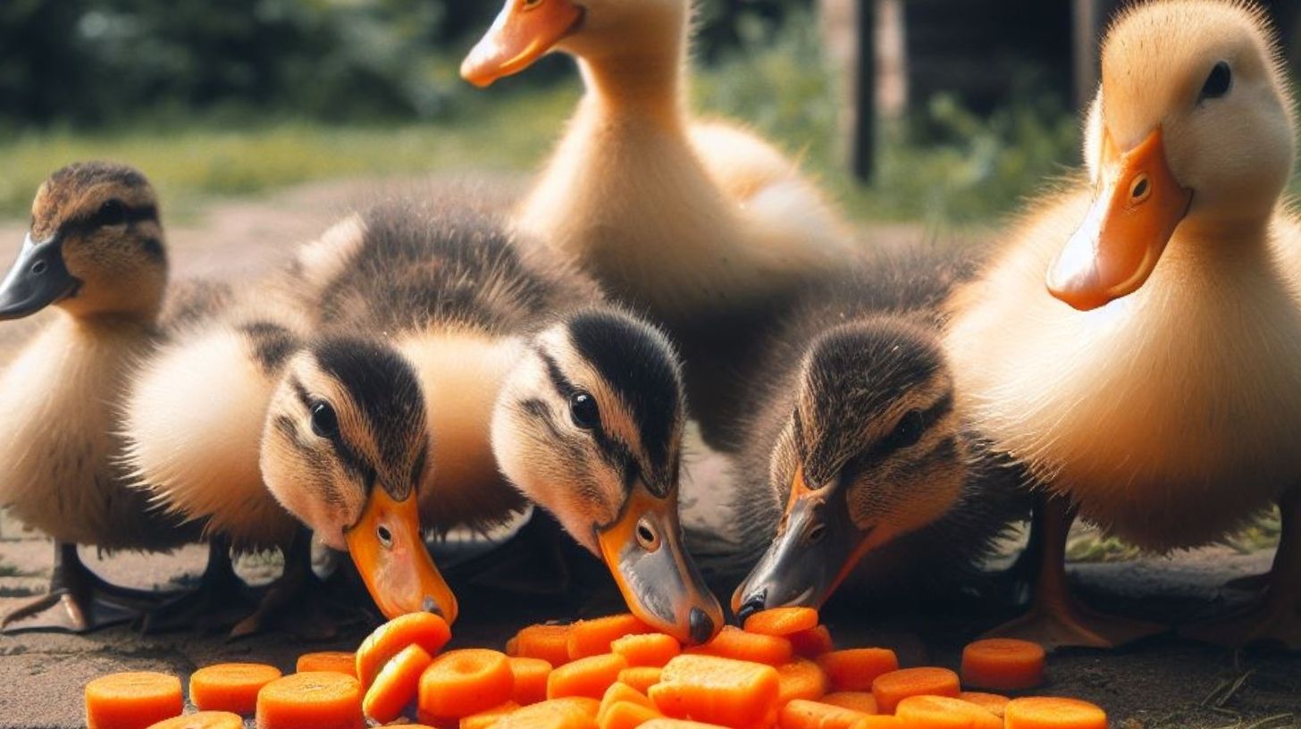 Feed Ducks Carrots