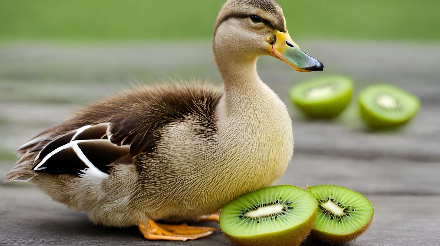 Feeding Ducks Kiwi