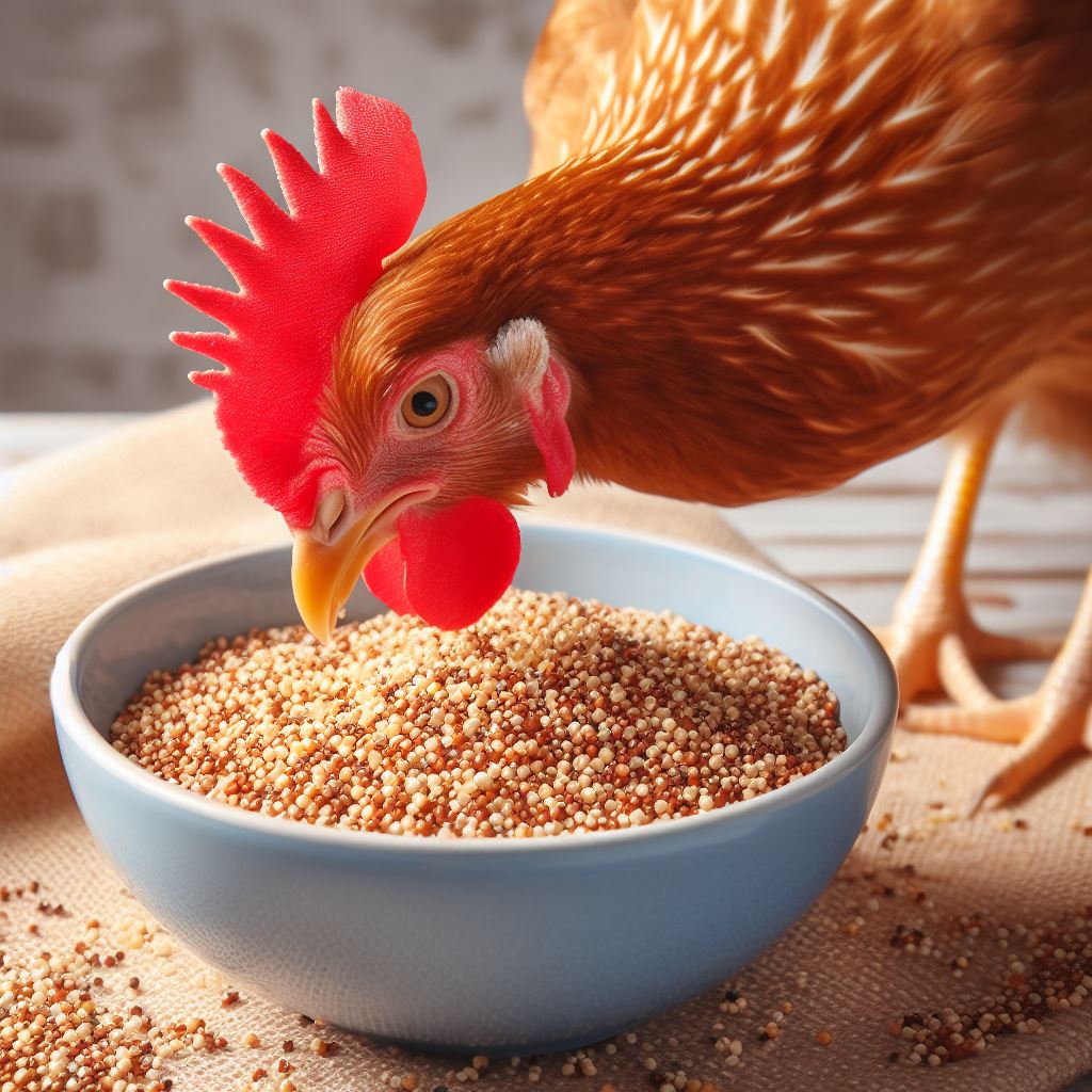 Feeding Quinoa to Chickens