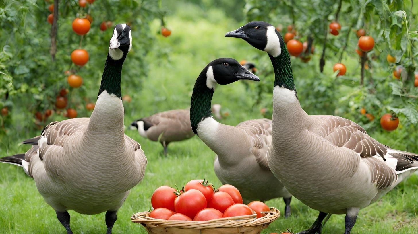 How to Feed Tomatoes to Geese