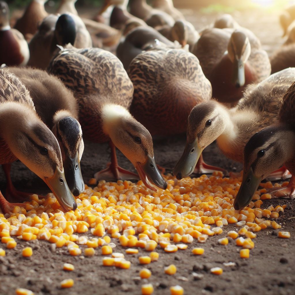 Is Cracked Corn Safe for Ducks