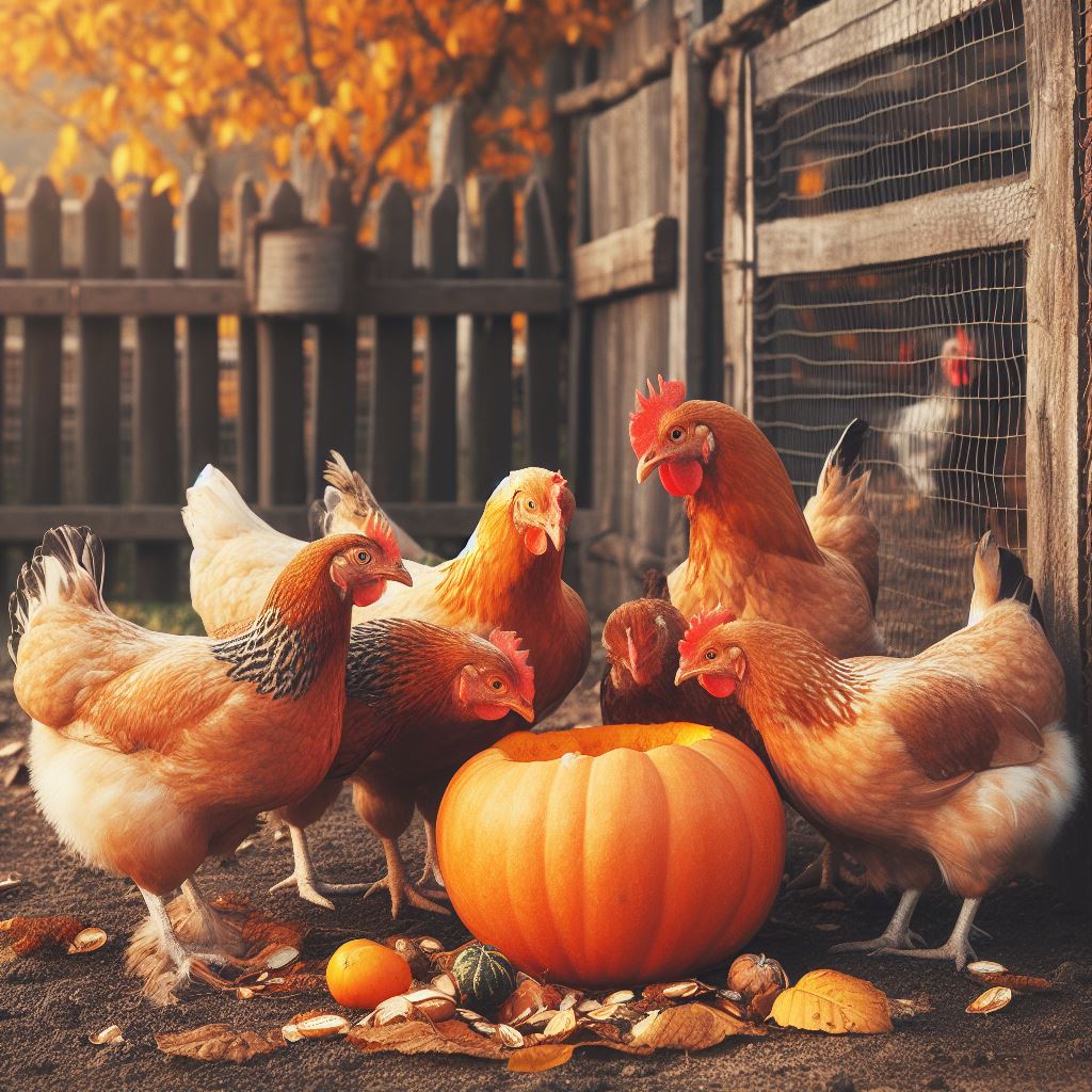 Pumpkin for Chickens