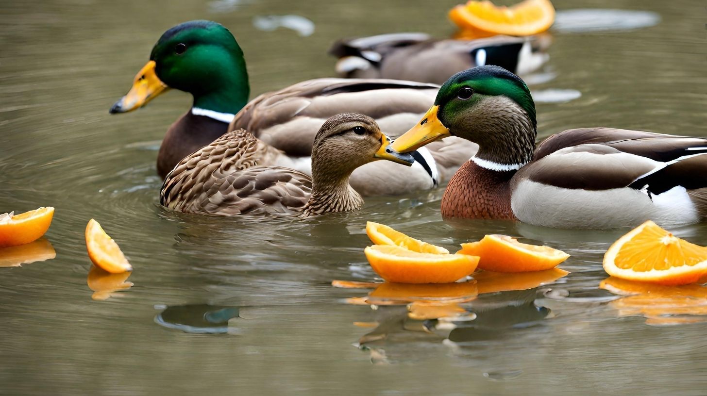 Should You Feed Orange Peels to Ducks