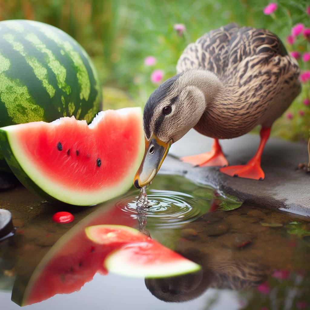 Watermelon for Ducks