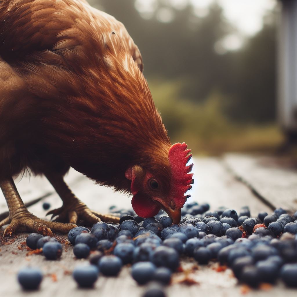 Benefits of Blueberries for Chickens