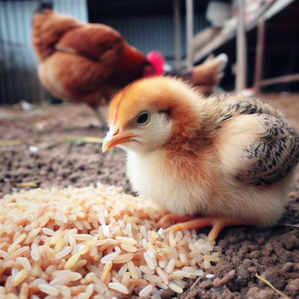 Can Chickens Eat Raw Brown Rice?