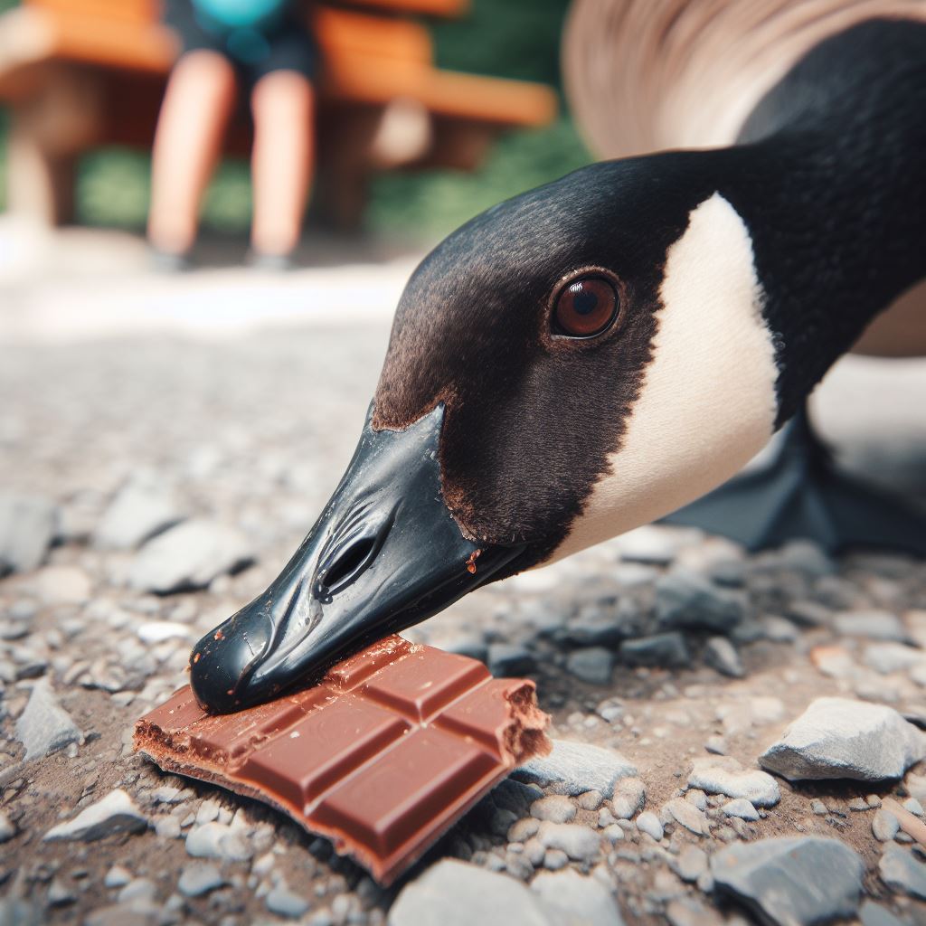 Can Geese Eat Chocolate