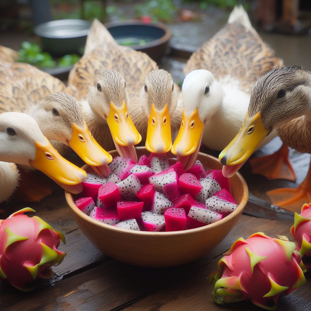 Dragon Fruit for Ducks